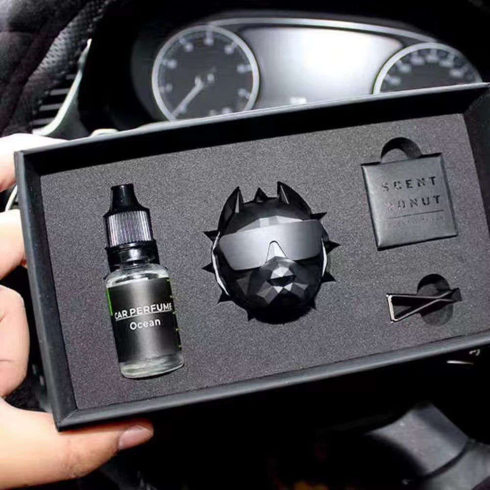 Vehicle Air Freshener Bulldog Fragrance Luxury Perfume Car Scent Diffuser Car Fragrance Bulldog Air Fresheners